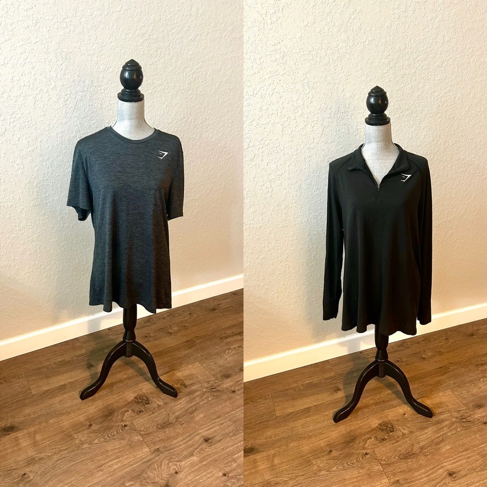 Set of 2 Gymshark Athletic Tops